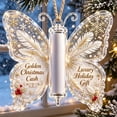 thumbnail image 5 of Dongrens Christmas Cash Gift Butterfly Ornament Money Holder for Tree Decorations, 5 of 7