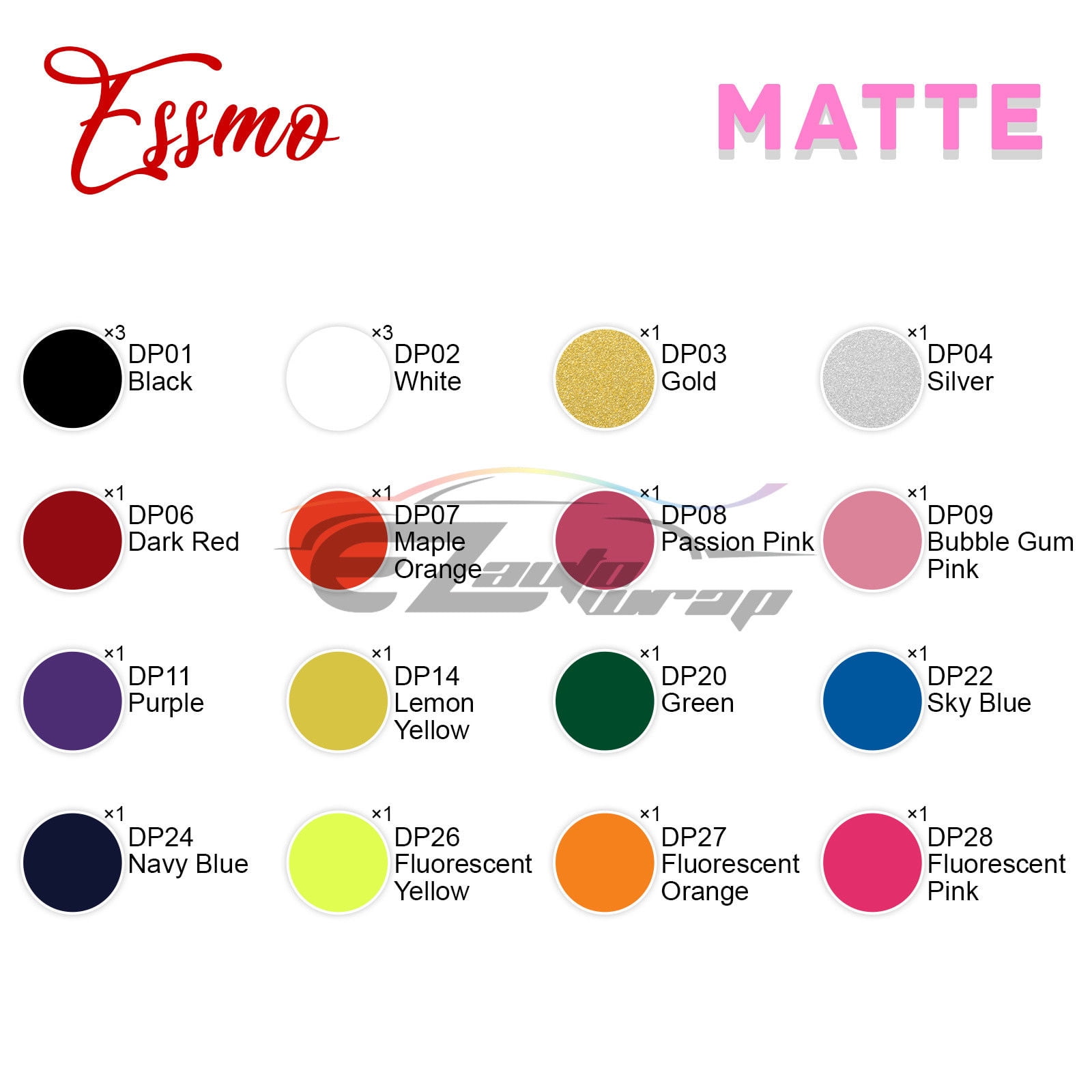 20Pcs 16 Colors Heat Transfer Vinyl 12" x 10" Sheets T-Shirt HTV Bundle Pack Set