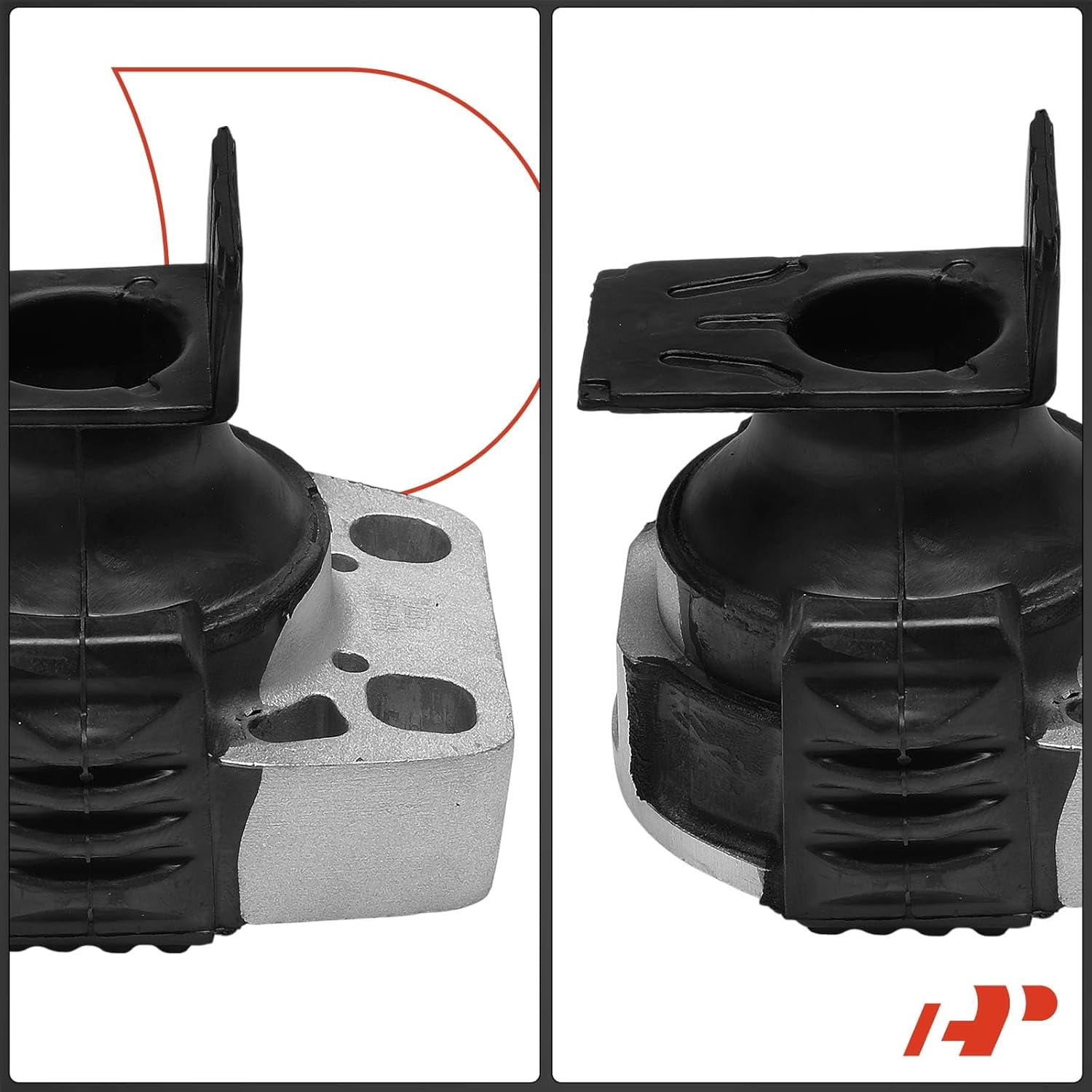 A-Premium Front Right Passenger Side Engine Motor Mount Compatible with Ford Focus 2003-2018, Transit Connect 2010-2013 & Mazda 3 2004-2013, 5 2006-2010, 3 Sport 2011-2013 & Volvo C30 2011-2012