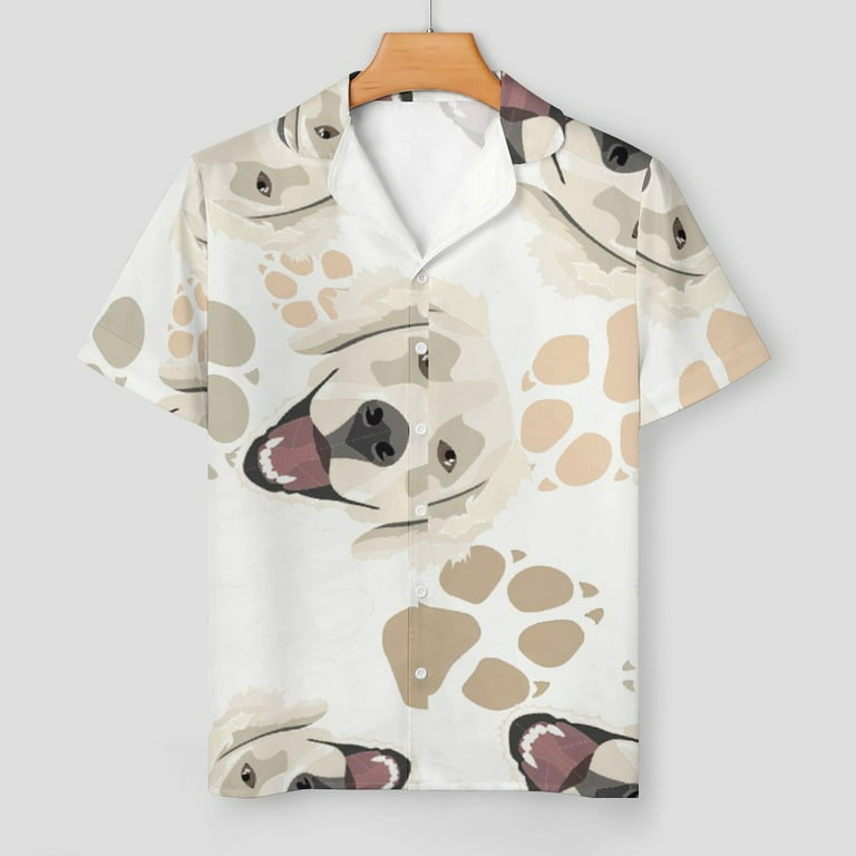 2 Piece Golden Retriever & Paws Long Tee Pajama Set 2 Piece Golden Retriever & Paws Long Tee Pajama Set