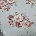 thumbnail image 6 of Jamil Ottoman Manor Floral Linen 24.5L x 24.5W x 18.5H Upholstered Nailhead Trim, 6 of 7