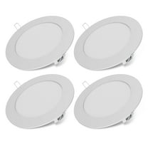 Dream Lighting  LED Recessed Ceiling Lights,5.8",12volts, Ultra Thin,RV Camper Trailer Van,3500K,4-Pack