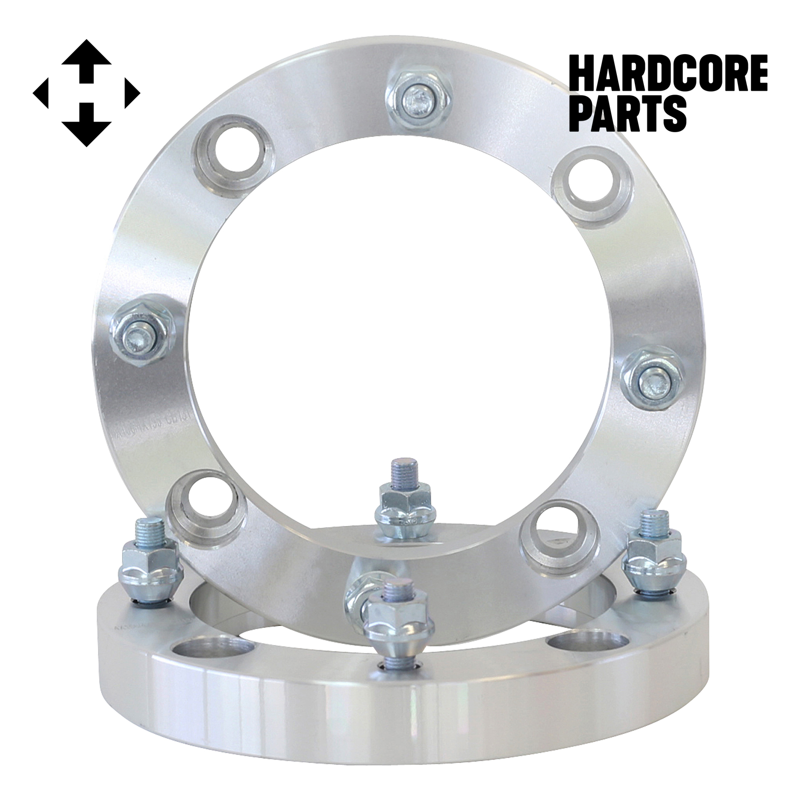 2 QTY ATV Wheel Spacers 1" fits all 4x156 bolt patterns Compatible