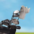 thumbnail image 3 of Housse de Tête de Golf Dessin Animé Housse de Tête de Club de Golf Forme Dessin Animé Résistant aux Rayures Résistant à l'Usure Housse de Protection en Peluche Douce Équipement de Golf, 3 of 8