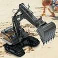 thumbnail image 6 of FUTATA 22 Channel Remote Control Excavator Toy Construction Vehicle RC Tractor, Full Metal Excavator Toys, Use with Our RC Dump, 6 of 8