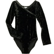Danskin Now - Girl's Crushed Velvet Long Sleeve Leotard