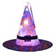 thumbnail image 1 of Sombrero De Bruja De Halloween Gorra De Bruja Brillante Para Decoración De Fiestas De Halloween seitruly HA044236-05, 1 of 6