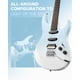 thumbnail image 4 of Guitarra eléctrica Donner DMT-66 99 cm con funda para principiantes, color azul, 4 of 9