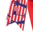 thumbnail image 5 of WUANDIXFA Hair Bows for Girls 4th of July Accessories for Kids 4th of July Bows Bows for Girls Red Hair Bow 3-12 Years,Red, 5 of 6