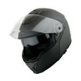 thumbnail image 4 of Martian Genuine Real Carbon Fiber Motorcycle Modular Flip up Full Face Helmet HB-BMF-B10 Matt Carbon Black, DOT Approved, 4 of 8