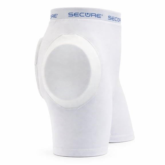 Secure Safety Solutions Hip Protectors for Elderly - Padded Shorts with Removable Tailbone Pad for Fall Injury Prevention, Fracture Protection - Low Profile Impact Absorption Underwear for Men & Wome