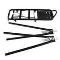 thumbnail image 1 of Rear Bike Rack  Rack 154lb Load Aluminium Alloy Touring Carrier For V Brake Disc Brake  Road Bikes Folding Bikes, 1 of 8