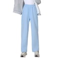 thumbnail image 2 of Girls Clothes Girls Straight Leg Joggers Kids Casual Athletic Pants Wide Leg Fit Elastic Waist Sweatpants for Daily Wear Toddlers to Teens, 2 of 4