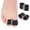 Black, variant on 4pcs Bunion Aligner, Toe Alignment Splint for Women Men, Big Toe Spacers