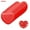 Red, variant on 100 Pcs Heart-Shaped Jewelry Bags 3.5x5.9inch Small Red Baggies Ziplock Clear Plastic Bags Cute Packaging Supplies for Small Business Earring Sample Valentine's Day Wedding Party