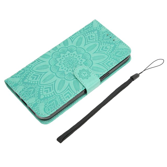 Caja del teléfono para Iphone PROMAX, Caja del teléfono de la cartera para la caja del teléfono Caja del teléfono de la cartera del cuero de la PU Parte superior de la línea