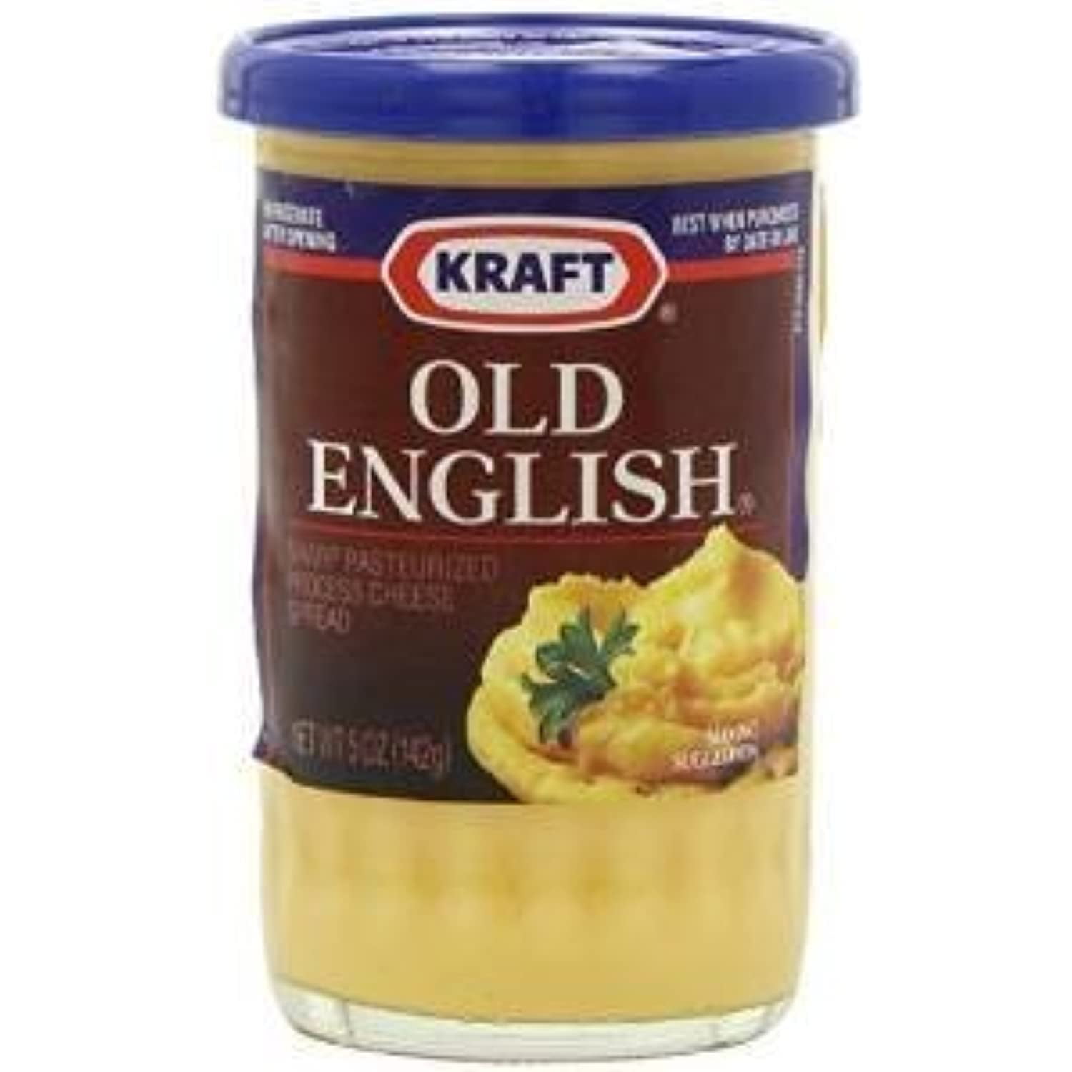 Kraft Cheese Spread, Old English 5 Oz (Pack Of 12) By Kraft