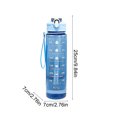 thumbnail image 3 of Fmbmuo Water Bottle Plastic Blue Travel Portable 750ml Flip-Top, 3 of 6