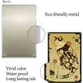 thumbnail image 3 of 1PC Japanese Ninja Samurai Cat Tattoo Metal Tin Sign Retro Poster Plaque for Cafe Bar 8 x 12 Inch, 3 of 7