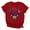 C14 Red, variant on CONZONE 250Th Anniversary Womens Summer Tops Short Sleeve Letter Number Graphic Independence Day T-Shirts For Women Crew Neck Cozy 4Th Of July Womens T Shirts