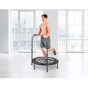 Athletic Works 40 Foldable Mini Trampoline with Adjustable Handle