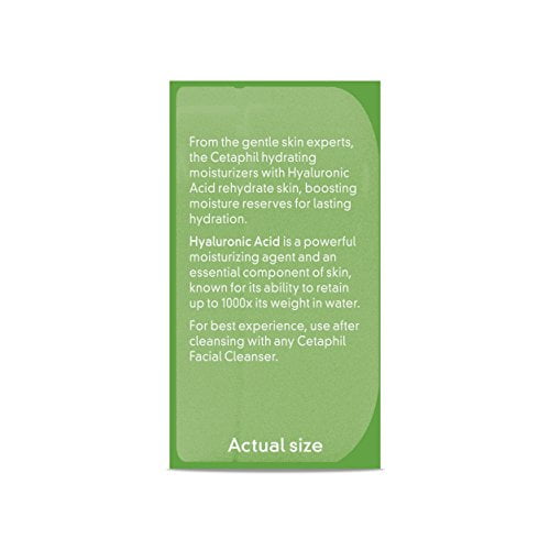Cetaphil Crème de Nuit Hydratante Riche à l'Acide Hyaluronique 1,7 Once
