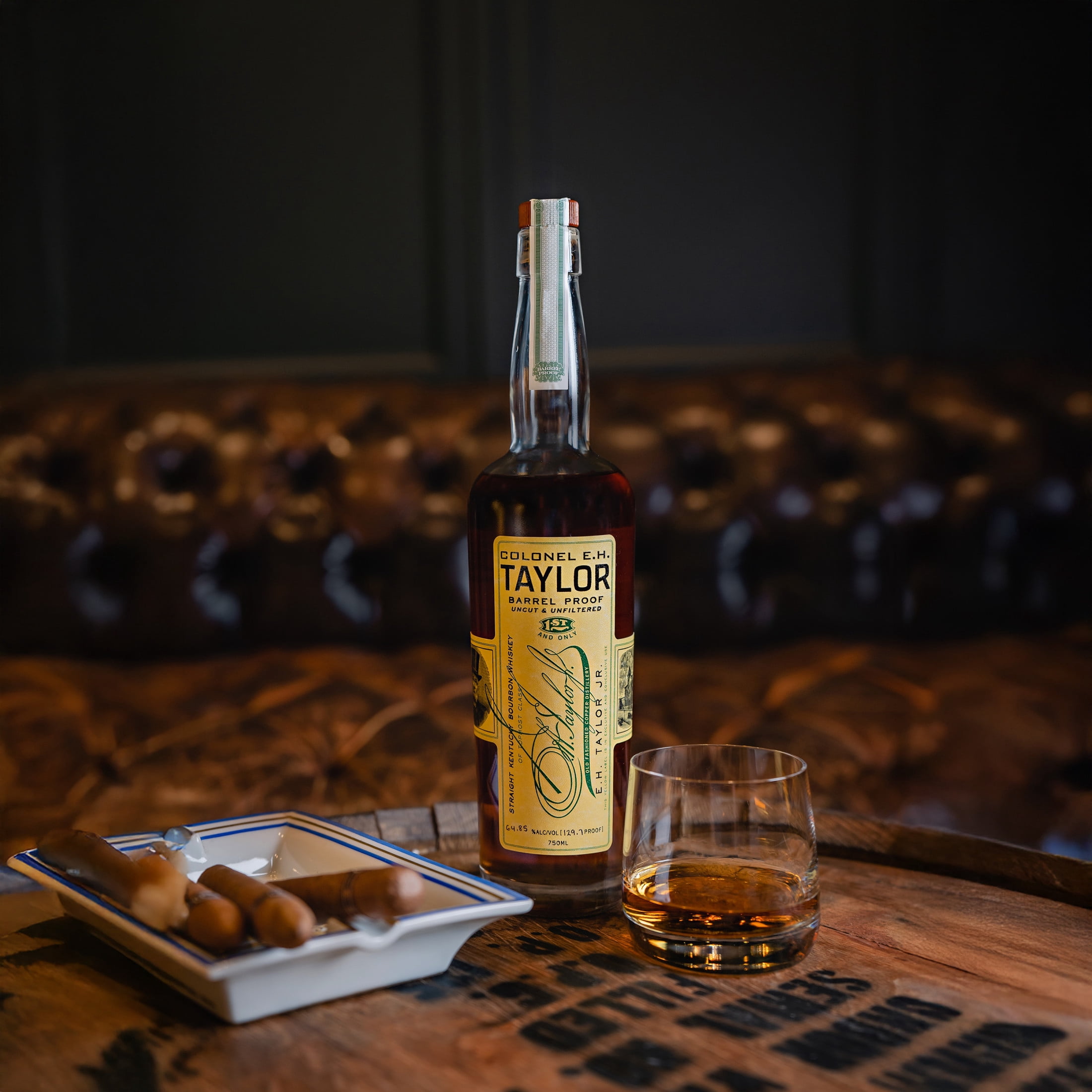 Colonel E. H. Taylor Barrel Proof Straight Kentucky Bourbon Whiskey, 750ml, Proof Varies
