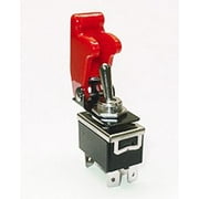 Safety Toggle Switch DPST 20 Amp" Red"