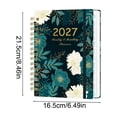 thumbnail image 6 of 2027 Planner Weekly and Monthly Calendar Daily Planner 2027, Calendar Planner Jan - Dec 2027, Spiral Bound, with Stickers Tabs, Daily Journal Organizer for Office Home, 140 Pages, 8.5"x6.5", 6 of 6