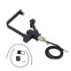 thumbnail image 2 of Juego de Grifo de cocina Ticfox G1/2 con rociador desplegable color negro, 2 of 14
