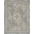 thumbnail image 2 of Nourison Nyle Bohemian Persian Ivory Charcoal 8'6" x 11'4" Area Rug, (8x11), 2 of 8