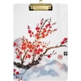 thumbnail image 1 of FMSHPON Cherry Blossom Clipboard Hardboard Wood Nursing Clip Board and Pull for Standard A4 Letter 13x9 inches, 1 of 8