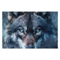 thumbnail image 5 of JRXY Wolf Blue Eyes Furry Art Wooden Jigsaw Puzzle for Adults 1000 PCS, 5 of 6