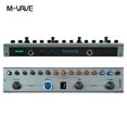 thumbnail image 1 of Multi-Effect Guitar Pedal TANK B - Rechargeable, 36 Custom Presets, Noise Gate, 9 Preamp Slots, 3 Modulation, Tuner, IR Cab Slots, Silver Finish, 1 of 7