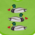 thumbnail image 4 of Inktastic Mallard Ducks Boys or Girls Baby Bib, 4 of 4