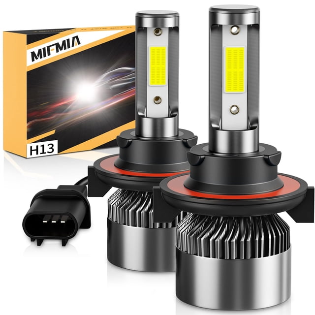 Bombillas MIFMIA H13 40000LM 6500K Blanco Impermeables IP68 Paquete de 2