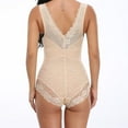 thumbnail image 6 of FITVALEN Seamless Women Tummy Control Shapewear Open Bust Full Bodysuit Lace Panty, 6 of 6