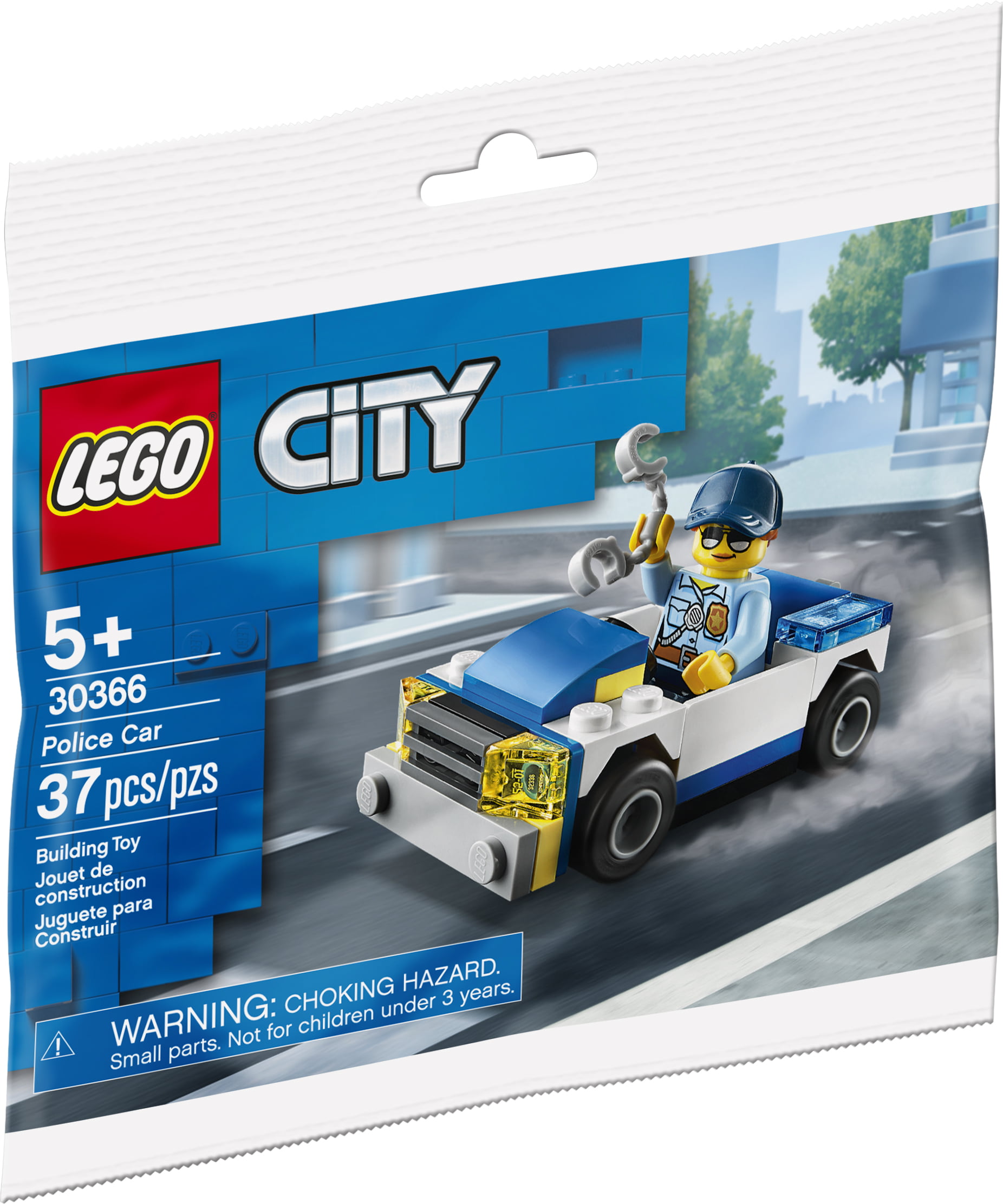 2017 RETIRED - NEW LEGO 30352 POLYBAG CITY AUTO DELLA POLIZIA POLICE CAR 