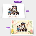 thumbnail image 2 of Happy Mother's Day Proud Aussie Mom Australian Shepherd 7x5in Folded Greeting Card Aussie Dog Lover Gifts Single Note Card with Envelope - 03003, 2 of 5