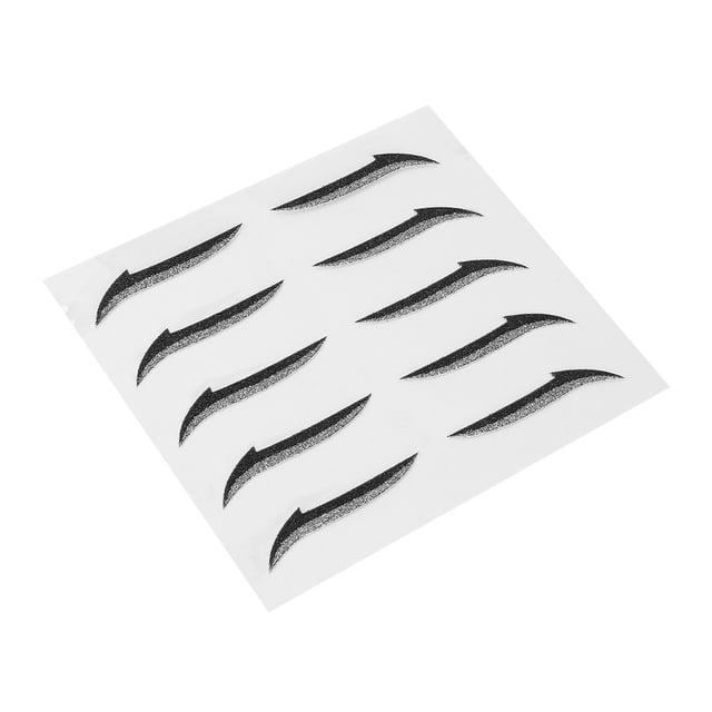 Flashing Eyeliner Sticker, Eye Makeup Tool Eyeliner Sticker Self Adhesive Eyeliner Stickers Reusable Eyeliner Stickers for Christmas for for Weddings