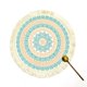 thumbnail image 1 of Round Boho Placemats Washable Cotton Teapot Mats Thick Circular Tassel Woven Placemat for Teapot/Mug, 1 of 5