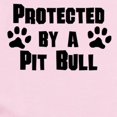 thumbnail image 2 of CafePress - Protected By A Pit Bull Body Suit - Long Sleeve Cotton Baby Bodysuit, 2 of 4