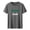 Gray, variant on Women WE ARE SAUDI Letter Print Short Sleeve Crew Neck Casual T-Shirt