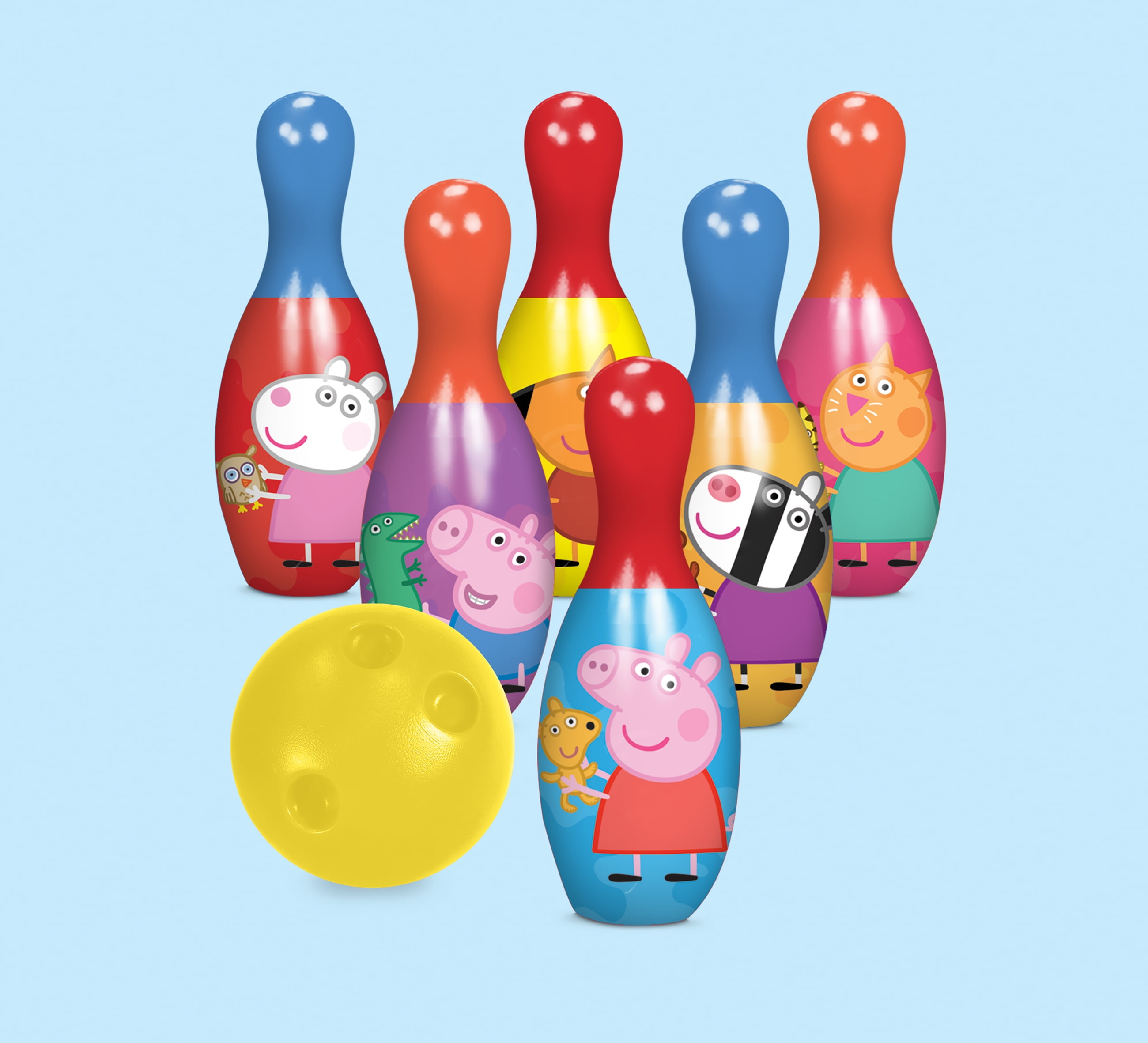 Global présenté Peppa Pig Bowling Set Enfants Jouets Garden Games Aimer