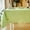 Mint Green, variant on Rectangle Table Cloth Linen Farmhouse Tablecloth Waterproof Anti-Shrink Soft and Wrinkle Resistant Decorative Fabric Table Cover for Kitchen (Mint Green, 60" x 84" (6-8 Seats))