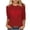 NQR1-Valentine's Day-Red, variant on VKOYWKM Women's 3/4 Sleeve Tops Valentines Day Shirts Cute Heart Print T-Shirts Loose Fit Holiday Tops Spring T-Shirt Casual Crew Neck Romantic Valentine T-Shirts