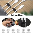 thumbnail image 4 of maskred 8pcs PVC Non-deformable Wire Clip For Car Home Office Easy Installation No Tools Required No Tool As Shown 1Set, 4 of 5