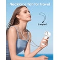 thumbnail image 4 of Aiychen 3-Speed USB-C Rechargeable Hand Held Fans, 4 of 7