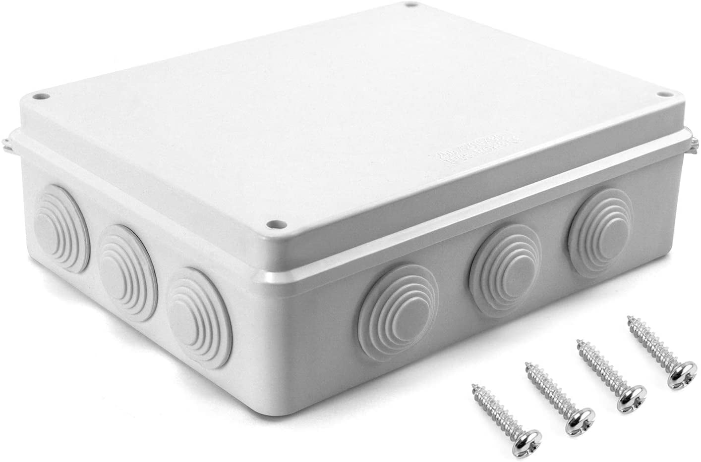 Junction Box Surface Wet Room IP65 Junction Box Grey or White Junction Box 