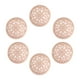 thumbnail image 3 of EeaseMX 30 botones huecos de 25 mm con elegante hebilla de metal, herramientas para manualidades, botones de costura DIY para decoración (dorados), 3 of 7